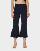 Betseyjohnson Slit Hem Flare Pant Black