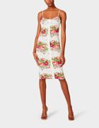 Betseyjohnson Betseys Vintage Inspired Slip Dress Cream Multi