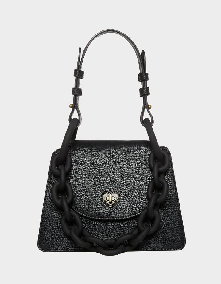 Betseyjohnson All Chained Up Crossbody Black