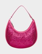 Betseyjohnson Glitteratzi Hobo Bag Fuchsia