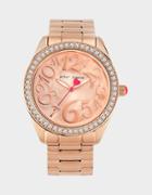 Betseyjohnson Classic Betsey Watch Rose Gold