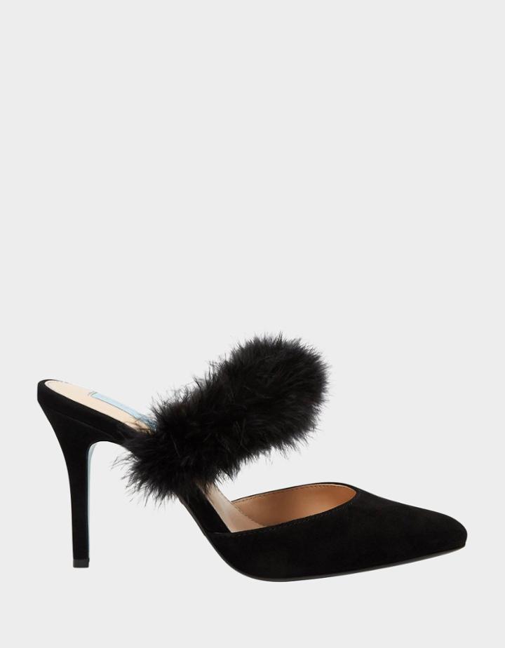 Betseyjohnson Sb-viv Black Suede