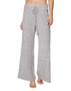 Betseyjohnson Step To The Side Stripe Wide Leg Pants Grey