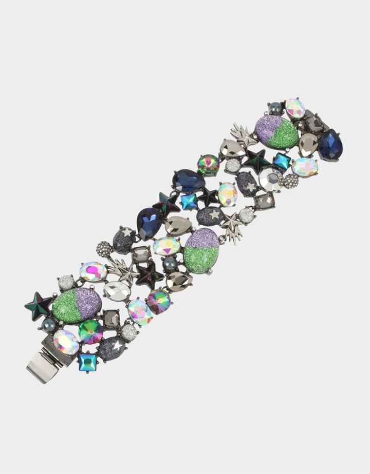 Betseyjohnson Star Power Drama Bracelet Multi