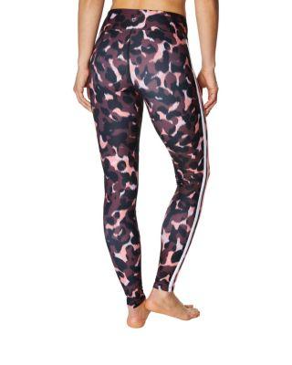 Steve Madden Colorblock Side Stripe Ankle Legging Wine