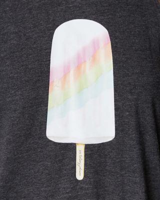 Steve Madden Rainbow Ice Cream Tank Blue