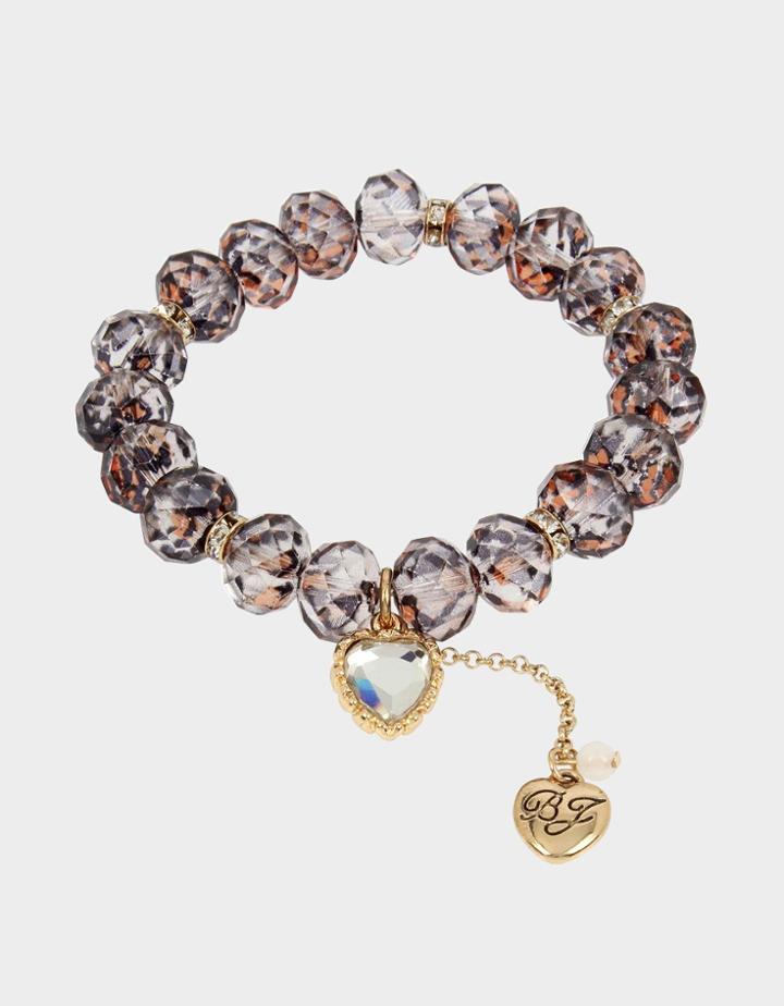 Betseyjohnson Leaping Leopards Stretch Bracelet Leopard
