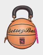 Betseyjohnson Kitsch Betsey Ball Crossbody Orange