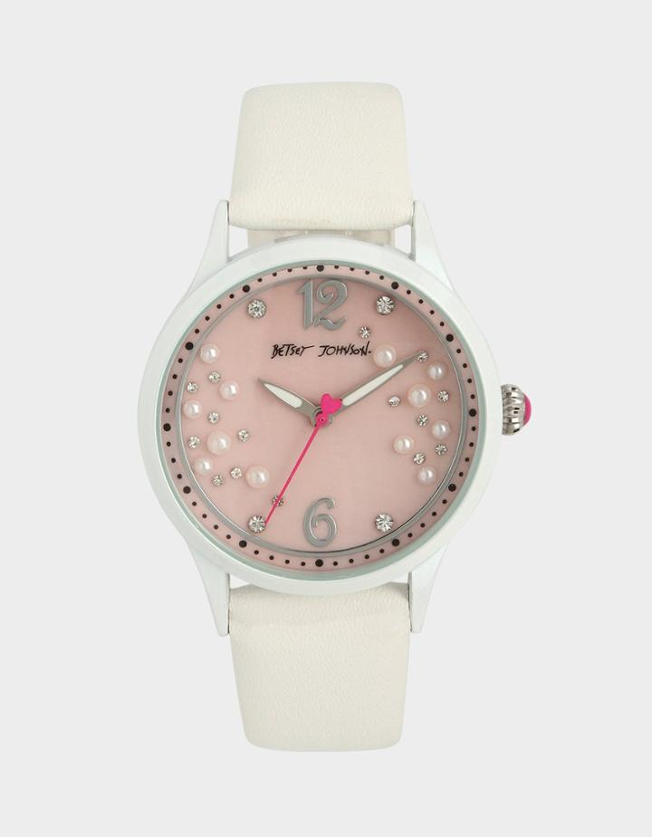 Betseyjohnson Spritzed Up Watch White