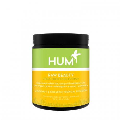 Hum Nutrition Raw Beauty Green Superfood Powder - Coconut & Pineapple Tropical Infusion