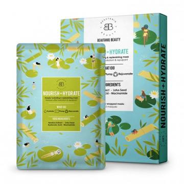 Beautaniq Beauty Nourish + Hydrate Sheet Mask - 5 Pack
