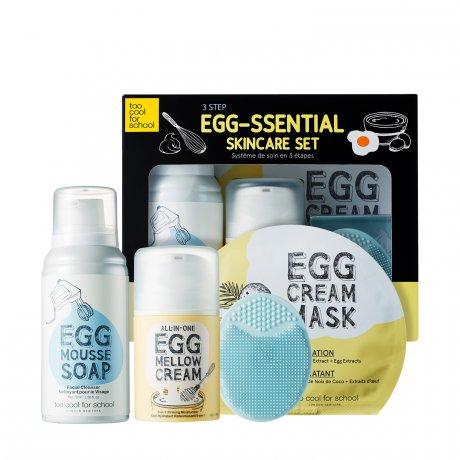 Too Cool For School Egg-ssential 3-step Skincare Set