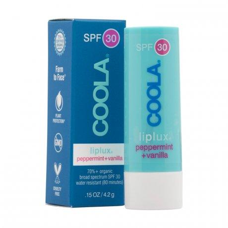 Coola Liplux Spf 30 - Peppermint + Vanilla