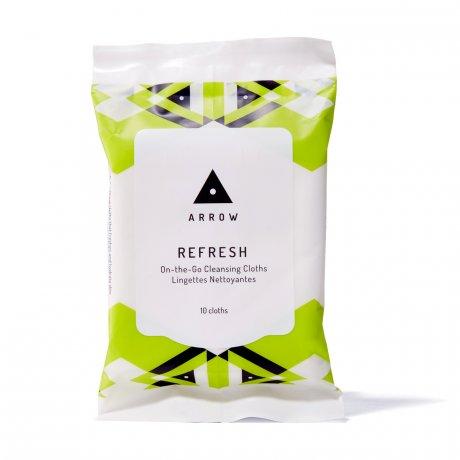 Arrow Refresh On-the-go Cleansing Cloths