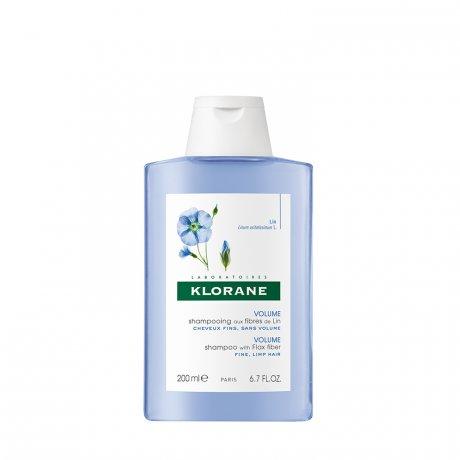 Klorane Volume Shampoo With Flax Fiber - For Fine/limp Hair