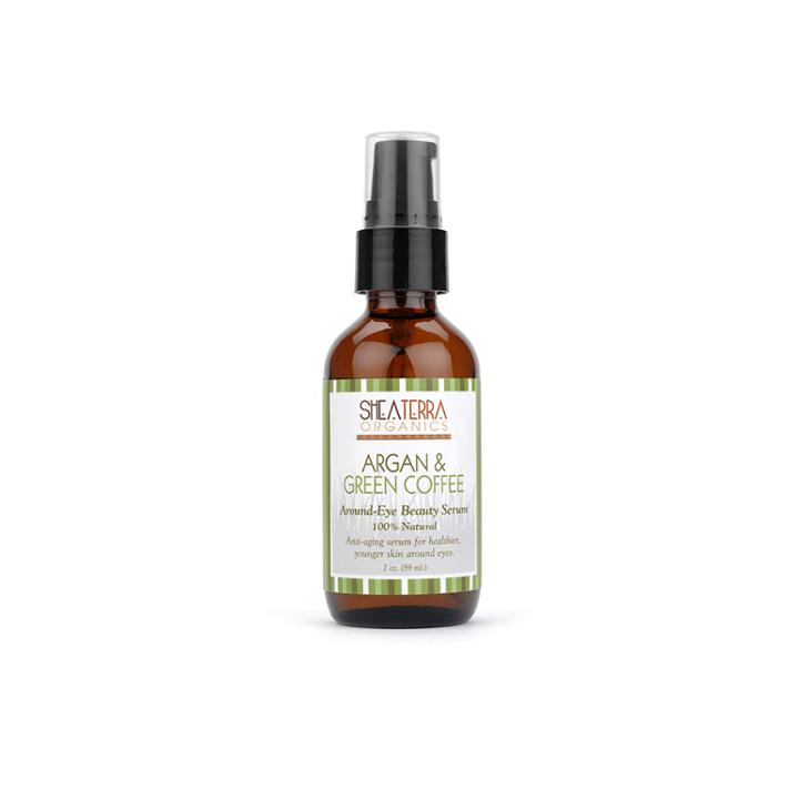 Shea Terra Organics Argan & Green Coffee Around-eye Serum
