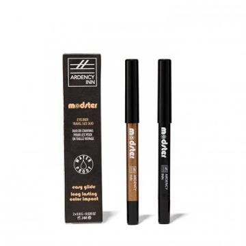 Ardency Inn Modster Smooth Ride Supercharged Eyeliner Travel-size Duo