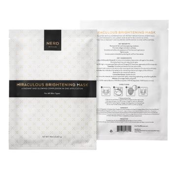 Ner:d Skincare Miraculous Brightening Mask Pack (3 Masks)