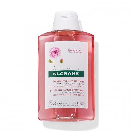 Klorane Shampoo With Peony - For Sensitive & Irritated Scalps