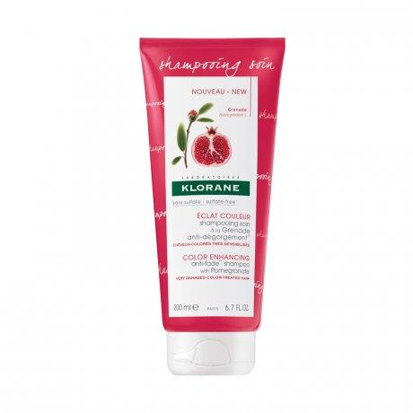 Klorane Anti-fade Shampoo With Pomegranate - For Color-treated Hair