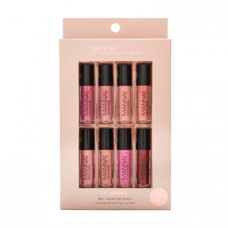 Manna Kadar Cosmetics 8-piece Lip Glossary