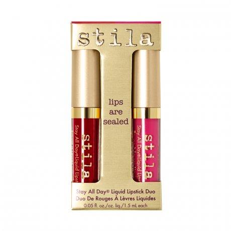 Stila Lips Are Sealed Stay All Day Liquid Lipstick Duo
