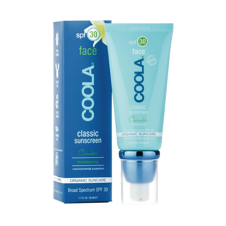 Coola Classic Spf 30 Cucumber Moisturizer For Face