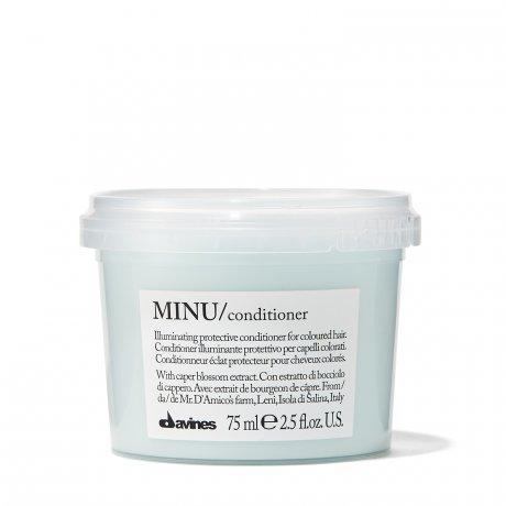Davines Minu Illuminating Conditioner - For Color-treated Hair - Travel-size