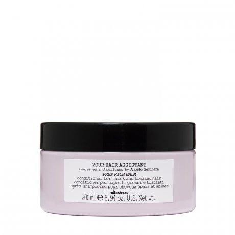 Davines Your Hair Assistant Prep Rich Balm - For Thick Or Treated Hair