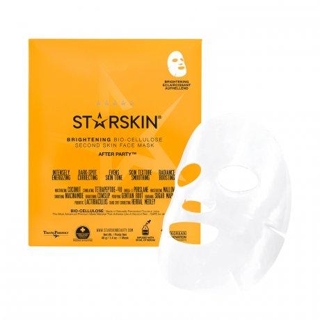 Starskin After Party Brightening Bio-cellulose Second Skin Face Mask