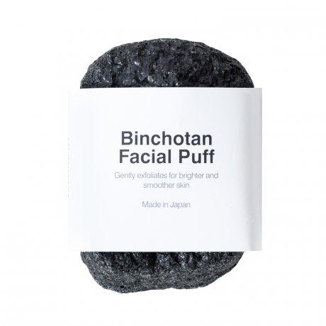 Morihata Binchotan Charcoal Facial Puff