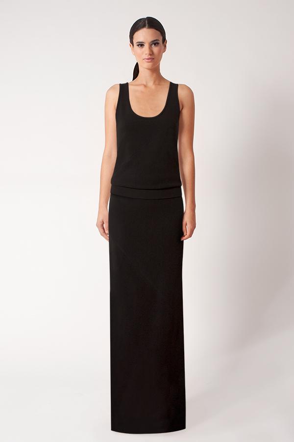 Black Halo Jenner Maxi Dress In Black, Size M