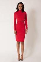 Black Halo Vada 2 Piece Dress In Apple Spice, Size L