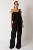 Black Halo Dreslyn 2 Piece Jumpsuit In Black, Size 0