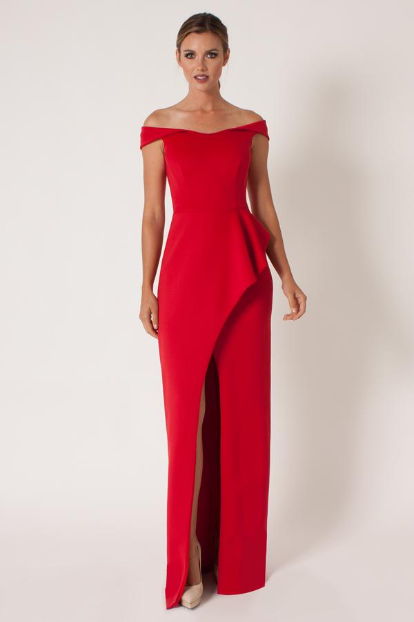 Black Halo Padma Gown In Molten, Size 12