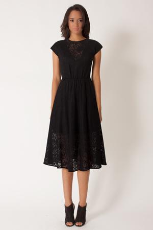 Black Halo Polaris Dress