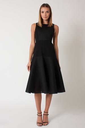 Black Halo Vogue Dress In Black, Size 0