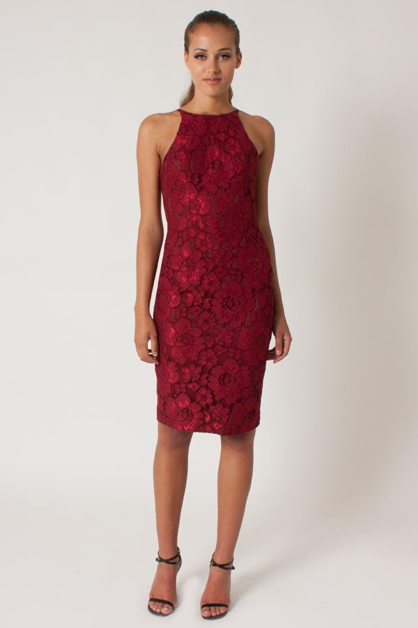 Black Halo Montego Sheath Dress In Smolder, Size 0