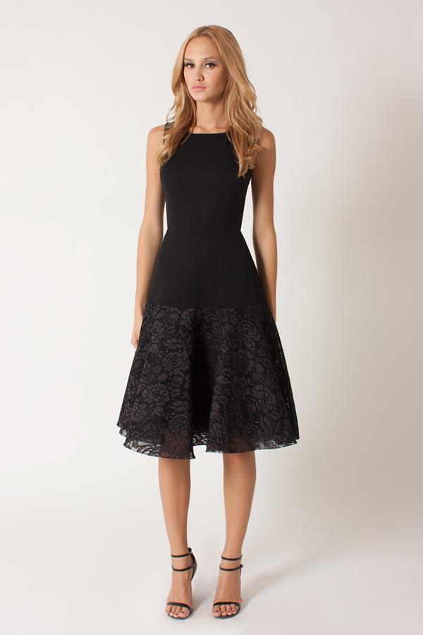Black Halo Vogue Cb Dress