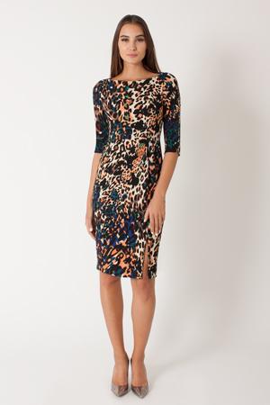 Black Halo Leopard Print Marissa Sheath