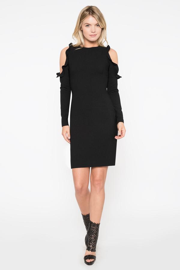 Black Halo Rocco Sheath Dress In Black, Size 0