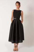 Black Halo Eve Acadia 2-piece Cocktail Dress In Black, Size 0