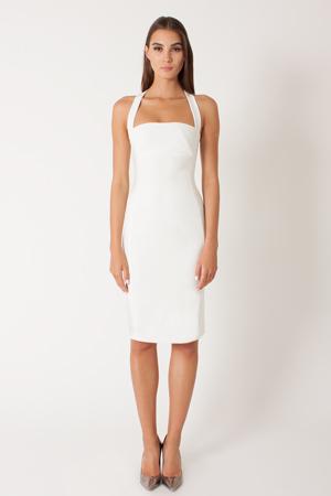 Black Halo Bryson Sheath Dress In Black, Size 8