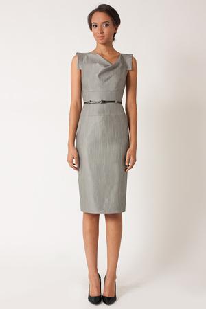 Black Halo Menswear Jackie O Dress In Stripe, Size 10