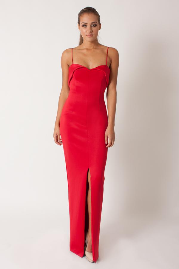 Black Halo Bodhi Gown In Molten, Size 0