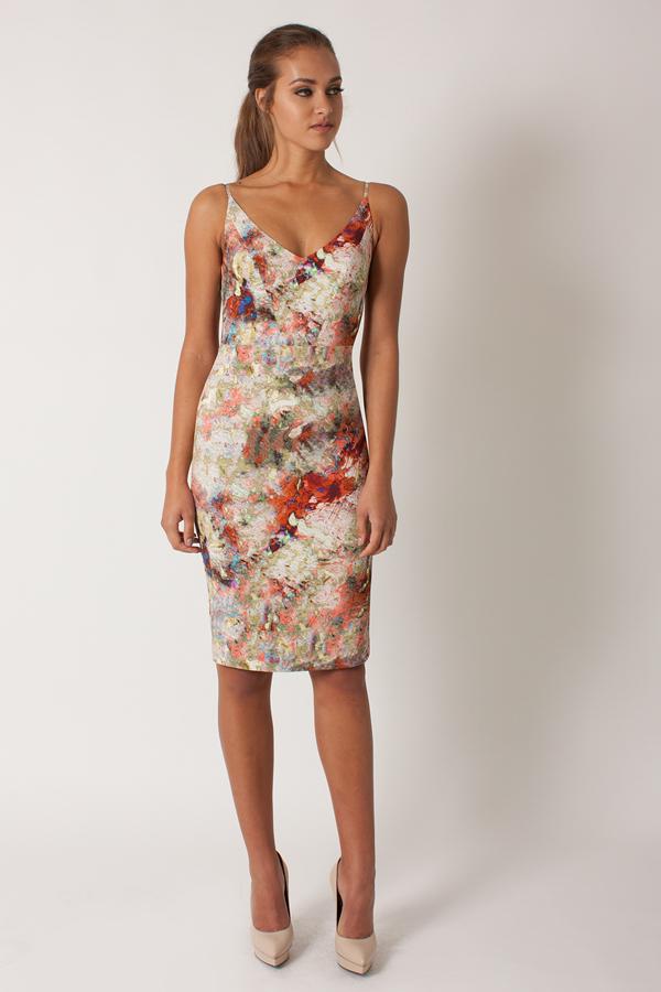 Black Halo  Jevette Sheath Dress In Florentine, Size 0