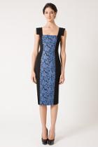 Black Halo Francisca Dress In Black Capri, Size 2