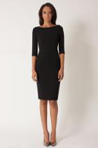 Black Halo Marissa Sheath Dress In Black, Size 10