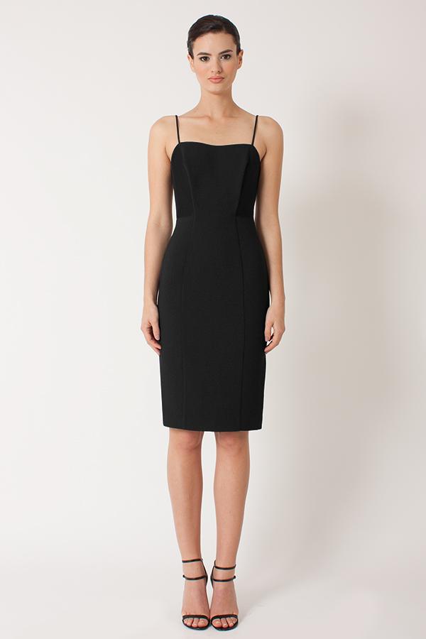 Black Halo Largo Sheath Dress In Black, Size 10
