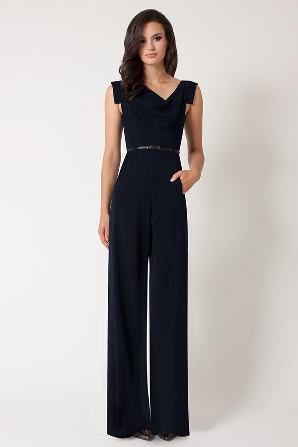 Black Halo Jackie Jumpsuit In Black, Size 6